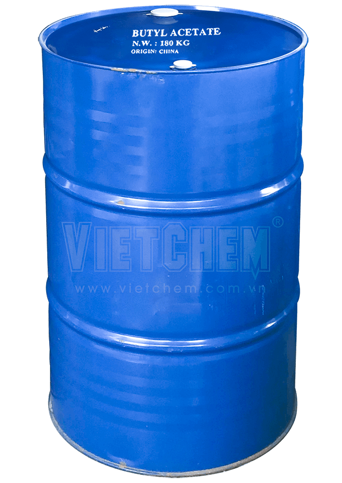 Butyl acetate C6H12O2, 180kg/phuy 123-86-4